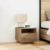  Noćni ormar s ladicama 2 pcs Umjetnički hrast 40 x 39 x 37 cm | shoptok.hr