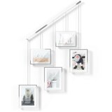Umbra Kovinski stenski okvirji v kompletu 5 ks v srebrni barvi 70x80 cm Exhibit – | Shoptok.si