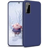 Goospery soft feeling silikonski ovitek za samsung galaxy A71 A715 - temno moder Cene