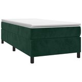  Okvir za krevet s oprugom tamnozeleni 90x200 cm baršunasti | Eponuda.com