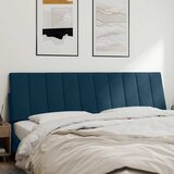  Jastuk za uzglavlje Hanko plavi 180 cm baršunasti | Eponuda.com