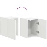  Set TV komoda Zidne 4 pcs Visoki sjaj bijela Konstruirano drvo | shoptok.hr