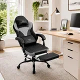 stolice za kompjuter 1100 grey - massage