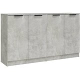  Komoda 2 kom siva boja betona 60x30x70 cm od konstruiranog drva | shoptok.hr