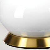 Elstead MILO-AB-TL-VOGPB - Stona lampa MILO 1xE27/60W/230V siva/zlatna | Eponuda.com