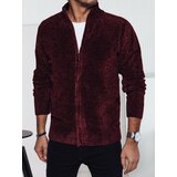 DStreet Sweter męski rozpinany bordowy Cene