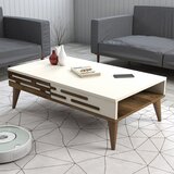 Woody Fashion valensiya - walnut, cream walnutcream coffee table Cene