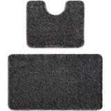 RugsX Preproge Dvodelni kopalniški set preproga SYNERGY, glamour 60x100 cm Siva | Shoptok.si