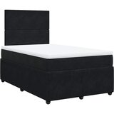  Krevet box spring s madracem crni 120 x 190 cm baršunasti | shoptok.hr