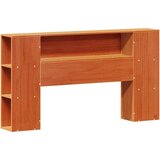 vidaXL Krevet s regalom za knjige bez madraca 120 x 200 cm od borovine Cijene