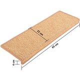  Samoljepljivi otirači za stepenice 15 kom 65x21x4 cm narančasti | shoptok.hr