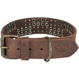  rustik kožna ogrlica xl 55 65 cm/40 mm tamno braon | Eponuda.com