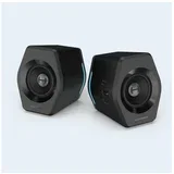 G2000 2.0 16W BT RGB speakers black