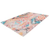 Kayoom RAVNO TKANA PREPROGA Indiana 200 Multi / Orange 80/150 cm tkano večbarvno, oranžna | Shoptok.si