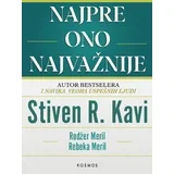 Stiven R. Kavi - Najpre ono najvažnije