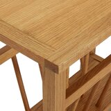  Stolić za časopise 45 x 27 x 42 cm od masivne hrastovine | Eponuda.com