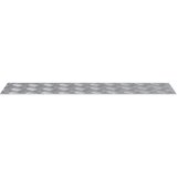 vidaXL Srebrna Aluminij 80 x 20 x 0.3 cm Alum. stepenice Pravokutne | shoptok.hr