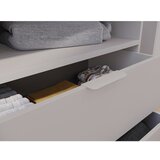 Germania Krem dječja komoda s promjenjivim stolom 89x102x77 cm Alkmaar – | shoptok.hr