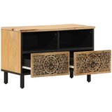  TV ormarić 70 x 33 x 46 cm od masivnog drva manga Smeđa | Shoptok.si