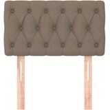vidaXL Posteljno vzglavje taupe 80x7x78/88 cm blago | Shoptok.si