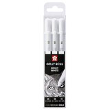 Gel olovke Sakura Gelly Roll bright white - 3 komada / izaberi varijantu Cene'.'