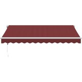 Tenda na automatsko uvlačenje bordo 350x250 cm | Eponuda.com