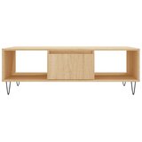  Stolić za kavu boja hrasta 104 x 60 x 35 cm konstruirano drvo | shoptok.hr