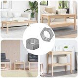  Šesterokutna matica 2 pcs Srebrno M6 Metal | shoptok.hr