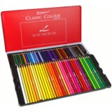  Set of 72 Art Crayons Metal Container | Shoptok.si