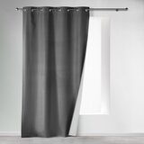 Douceur d intérieur Antracitno siva izolacijska zavesa 140x260 cm Icemount – Cene