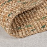 Flair Rugs Zeleni/u prirodnoj boji obostrani/ručno rađen juten tepih 120x170 cm Jute Boucle Green – | shoptok.hr