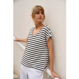 Marisse Women's T-Shirt L-Ts-4694 White_Black | shoptok.hr