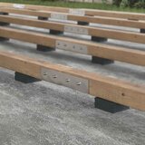  Gumenasti granulatni vanjski pod Crna 9 x 9 x 1 cm Guma | shoptok.hr