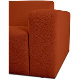 Scandic Opečnato oranžna sedežna garnitura iz tkanine bouclé 228 cm Roxy – | Shoptok.si