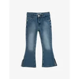 Koton Flare Jeans with Slits, Cotton Pockets - Flare Jeans