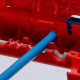 Knipex Univerzalni alat za skidanje izolacije 135 mm 16 95 01 SB ErgoStrip crveni | ePonuda.com
