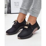 Resti Black women's sports shoes with brown inserts Keteti - Footwear | Eponuda.ba