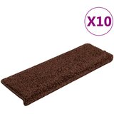 Maison Chic Preproga, Ruge za stopnice 10 kosov 65x21x4 cm rjave, (22121102) | Shoptok.si