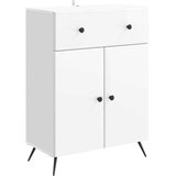  Kreveta s ladicama Bijela visokog sjaja 66 x 34 5 x 90 cm | shoptok.hr
