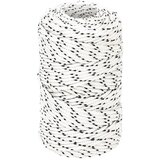 Pleteni brodski konop bijeli 2 mm x 250 m poliesterski Cijene