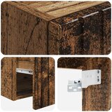  Set ormarića za kupaonicu 3 kom. Staro drvo 49 x 44,5 x 66 cm | shoptok.hr