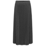 Only Krila Line Long Skirt - Dark Grey Melange Siva Cene