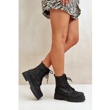 Kesi Insulated ankle boots Workery women's decorated sequins black Liatheine | Shoptok.si