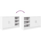 vidaXL Omarica za umivalnik bela 90x29x55 cm inženirski les | Shoptok.si