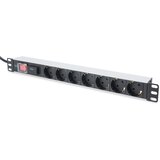 Digitus aluminum outlet strip with switch, 7 safety outlets, 2 m supply with surge protection Cijene