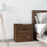  Nočna omarica Rjav hrast 50x39x47 cm, (20706011) | Shoptok.si