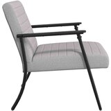 vidaXL fotelja Oblačnosiva 59 x 75 x 78 cm tkanina | shoptok.hr
