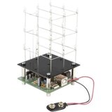 Whadda MK193 LED kocka - komplet za sastavljanje Rezolucija: komplet za sastavljanje 5 V/DC, 9 V/DC Cijene