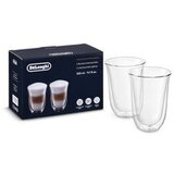 DeLonghi 2 termo čaše za Lattemacchiato sa dvostrukim zidom 220 ml | ePonuda.com