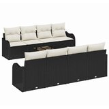  Sjedeća garnitura za vrt Crna 55 x 55 x 37 cm poliratan | shoptok.hr